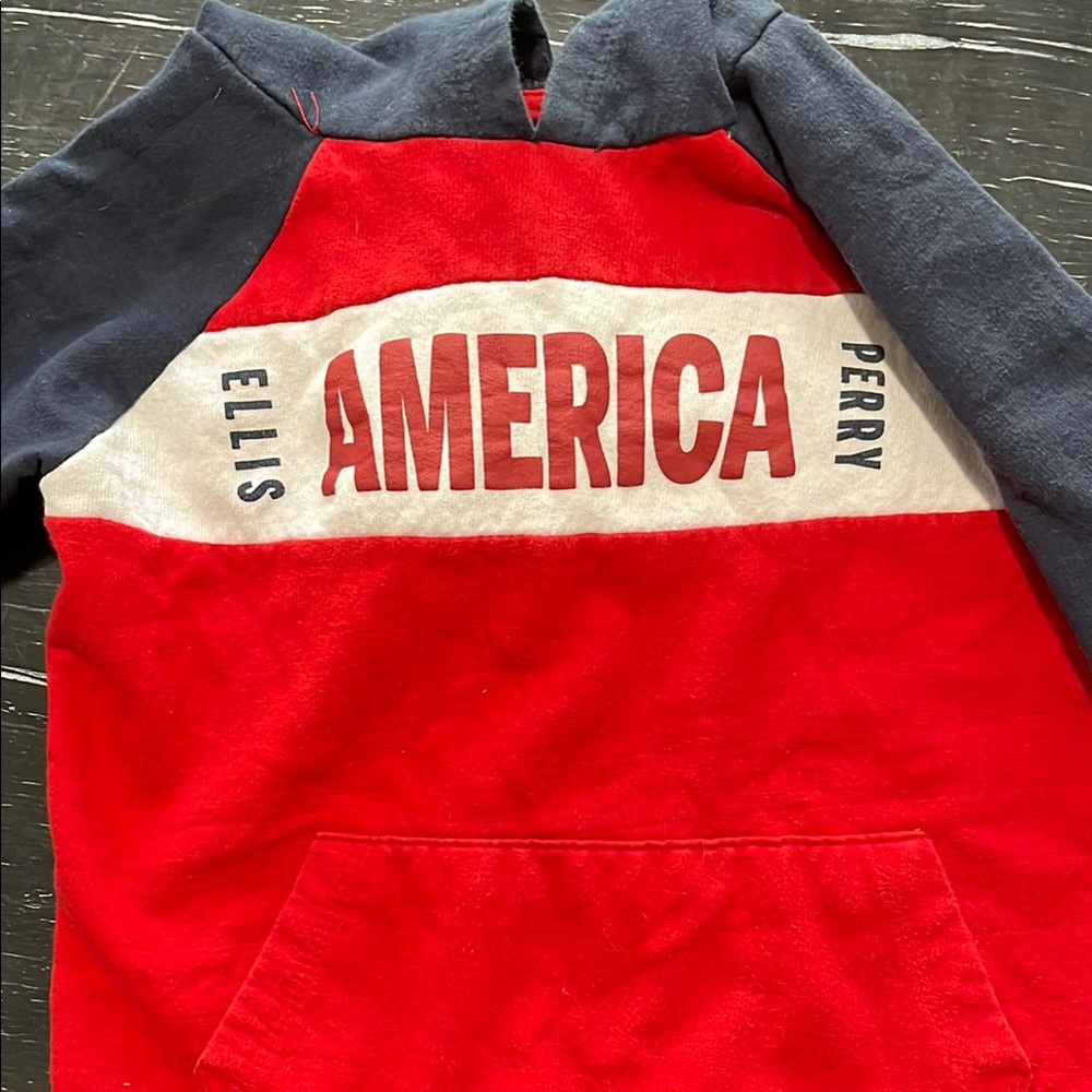 Perry Ellis Red and Blue Kids Hoodie